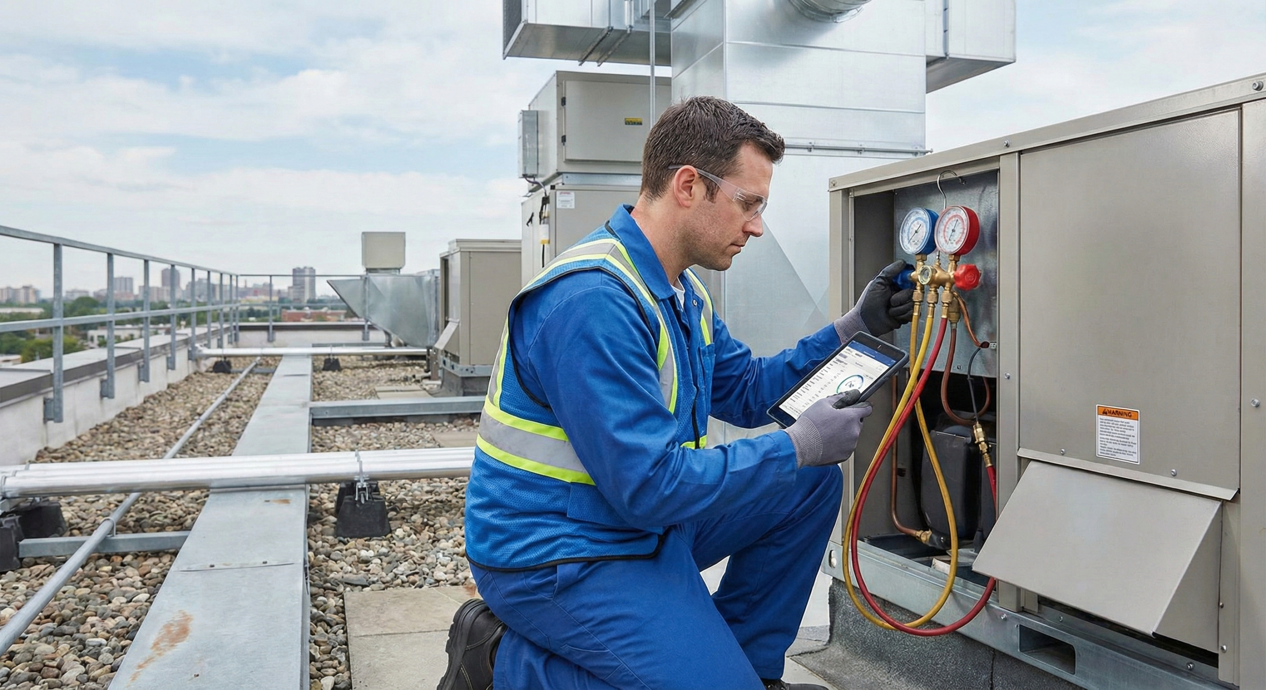 Servisní činnost HVAC